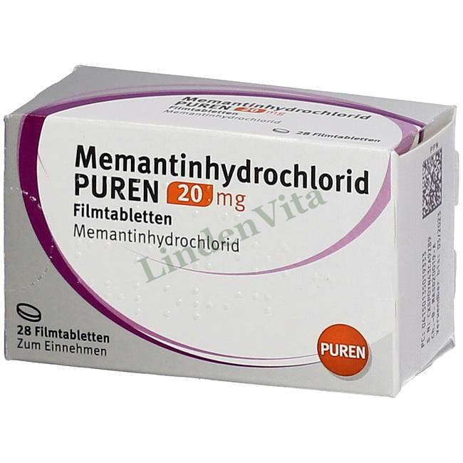 Мемантингидрохлорид / Memantinhydrochlorid - Мемантин — упаковка препарата