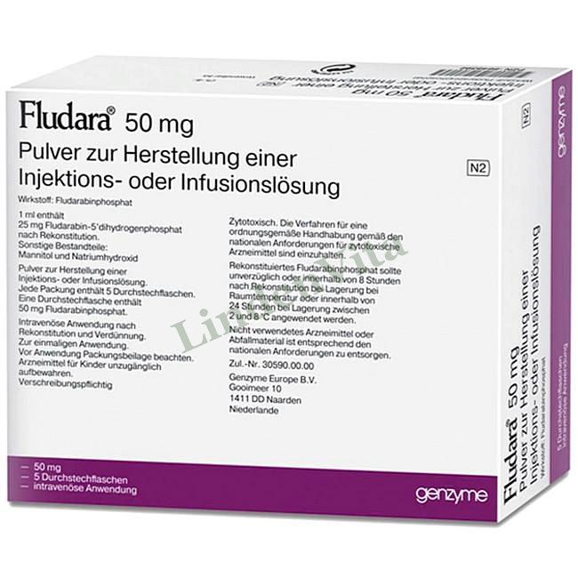 Флудара / Fludara - Флударабін — упаковка препарату