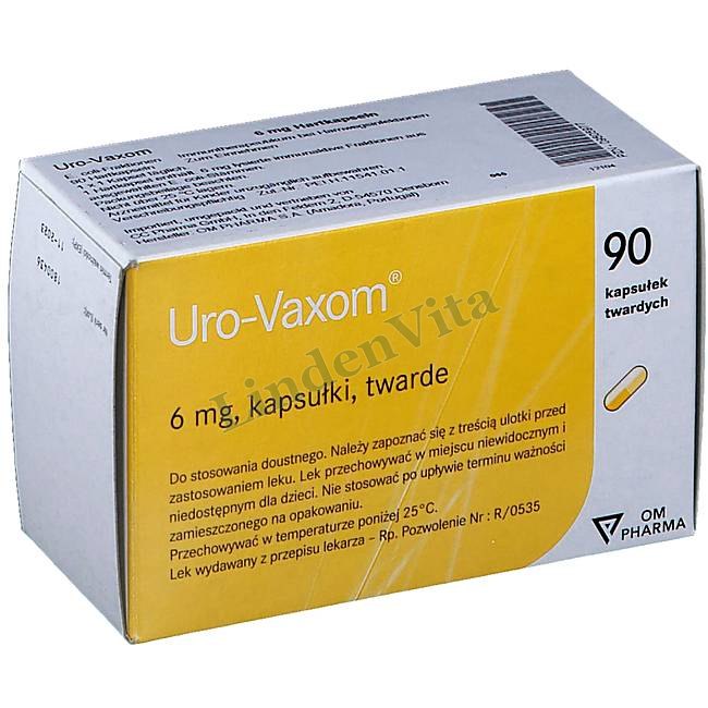 Уро Ваксом / Uro Vaxom - Escherichia coli — упаковка препарата