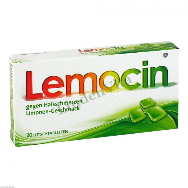 Лемоцин / Lemocin - Тиротрицин / Дыхательная система — упаковка препарата