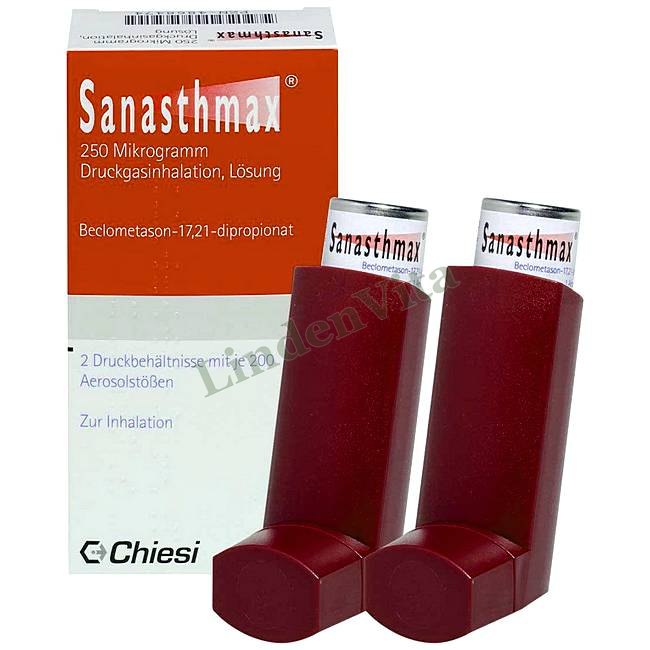 Санастмакс / Sanasthmax - Беклометазон — упаковка препарату
