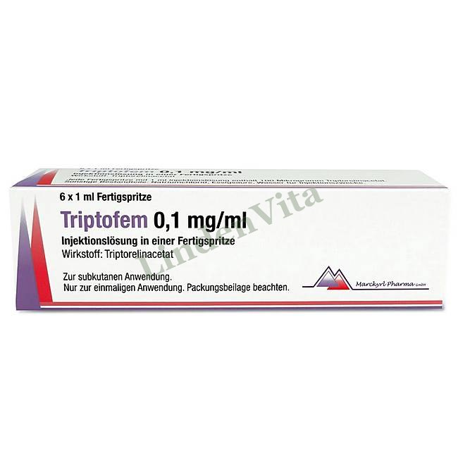 Триптофем / Triptofem - Трипторелин — упаковка препарата
