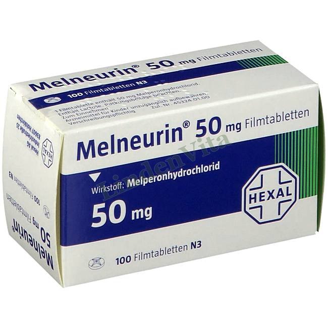 Мелнеурин / Melneurin - Мелперон — упаковка препарату