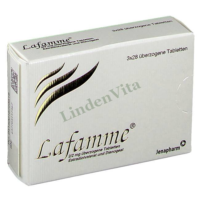 Лафамме / Lafamme - Диеногест + Эстроген — упаковка препарата