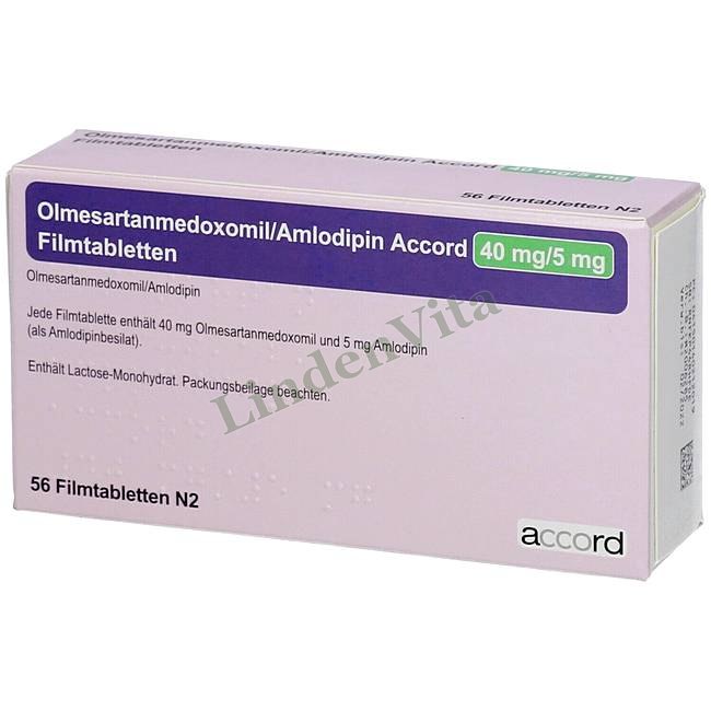 Олмесартан Медоксоміл / Olmesartan Medoxomil - Олмесартан + Амлодипін / Від тиску — упаковка препарату