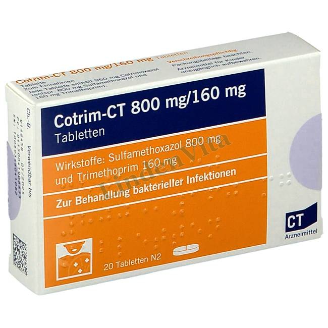 Котрим / Cotrim - Сульфаметоксазол + Триметоприм — упаковка препарату