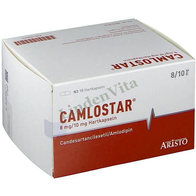 Камлостар / Camlostar - Кандесартан + Амлодипин — упаковка препарата