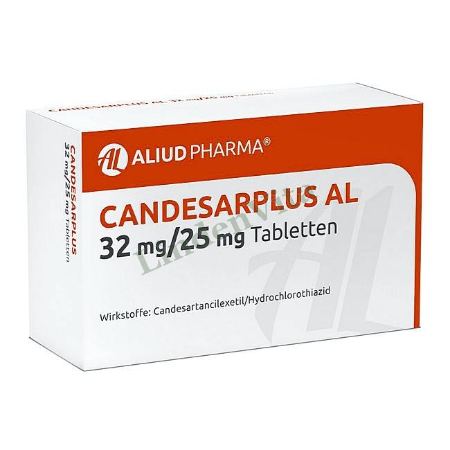 Кандесарплюс / Candesarplus - Кандесартан + Гідрохлоротіазид — упаковка препарату