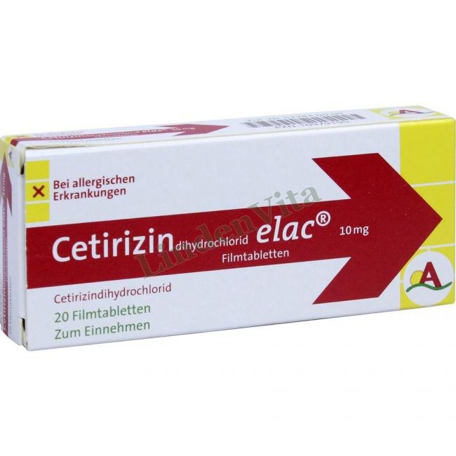 Цетиризиндигідрохлорид / Cetirizindihydrochlorid - Цетиризин — упаковка препарату