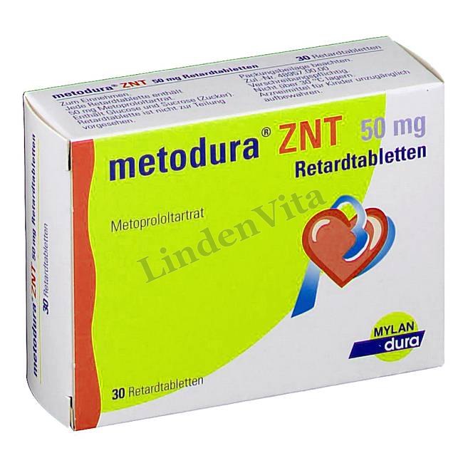 Методура Знт / Metodura Znt - Метопролол — упаковка препарата