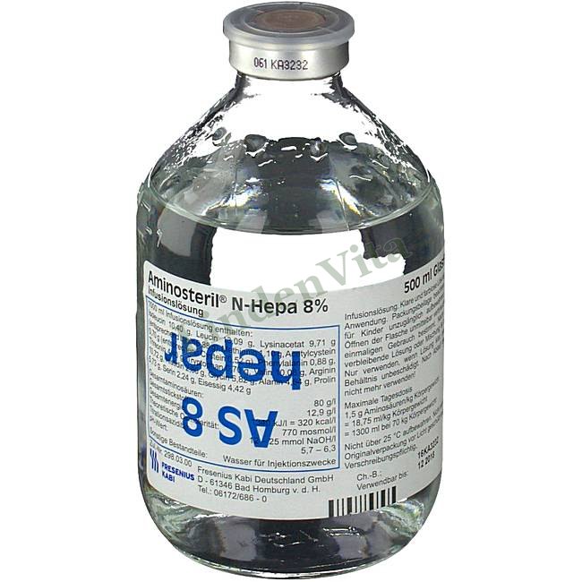 Аміностерил / Aminosteril - Амінокислоти — упаковка препарату