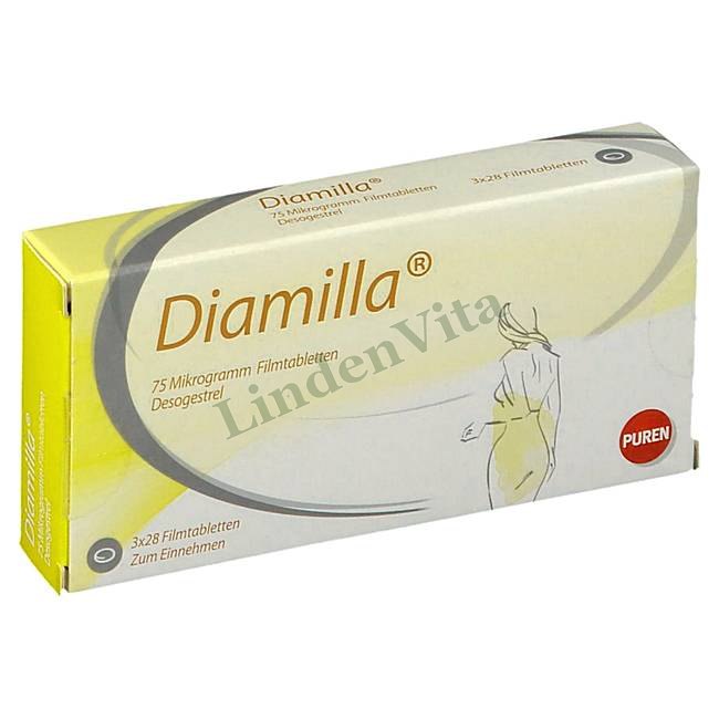 Діамілла / Diamilla - Дезогестрел — упаковка препарату