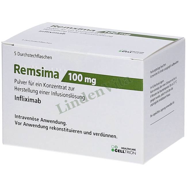 Ремсима / Remsima - Инфликсимаб — упаковка препарата