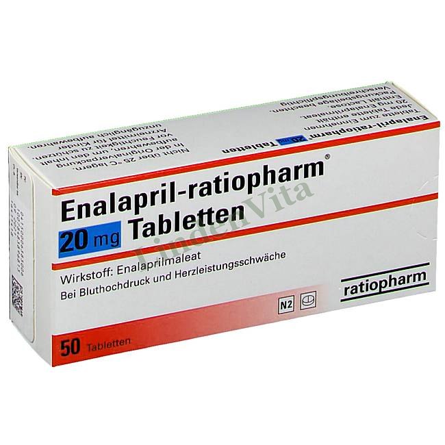Еналаприл / Enalapril - Еналаприл / Від тиску — упаковка препарату