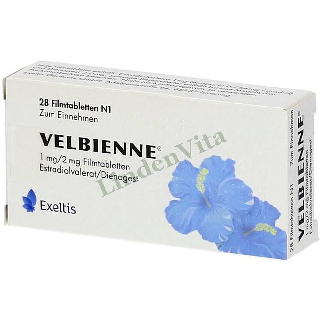 Велбієнне / Velbienne - Дієногест + Естроген — упаковка препарату