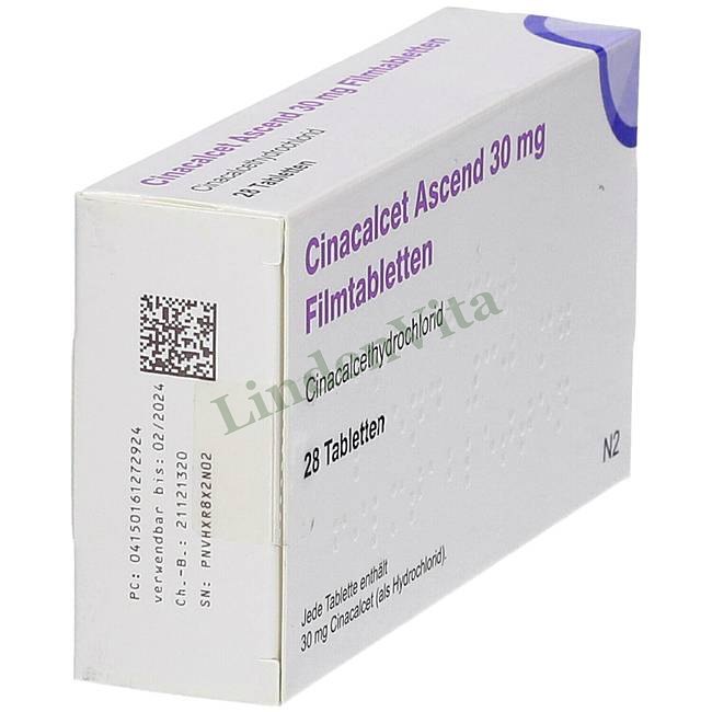 Цинакальцет / Cinacalcet - Цинакальцет — упаковка препарату