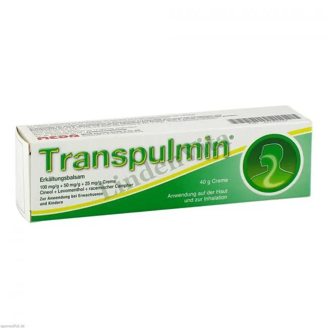 Транспульмин / Transpulmin — упаковка препарата