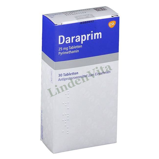 Дараприм / Daraprim - Піриметамін — упаковка препарату