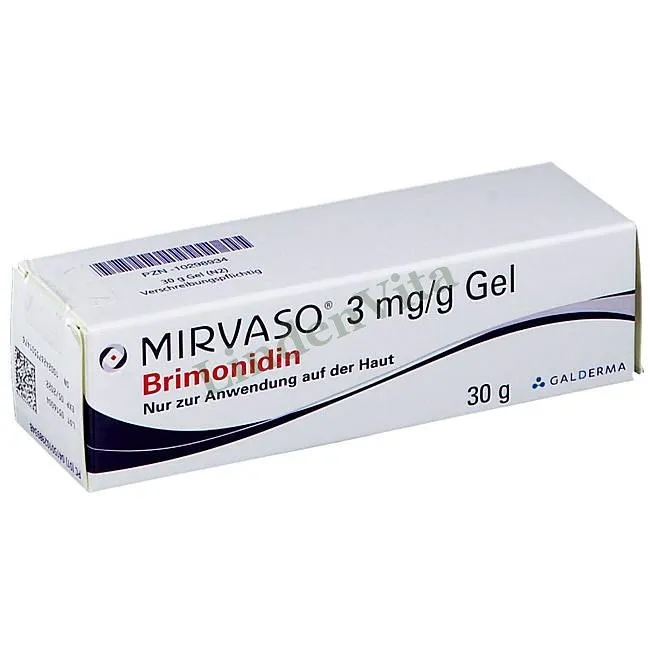 Мирвазо / Mirvaso - Бримонидин — упаковка препарата
