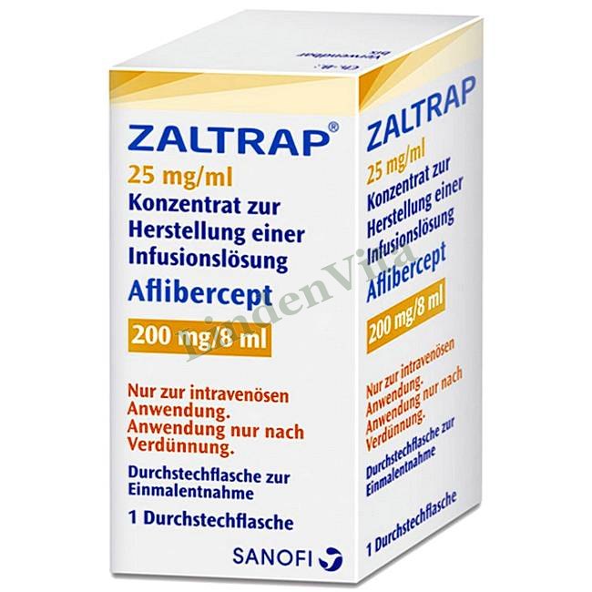 Залтрап / Zaltrap - Афліберцепт — упаковка препарату
