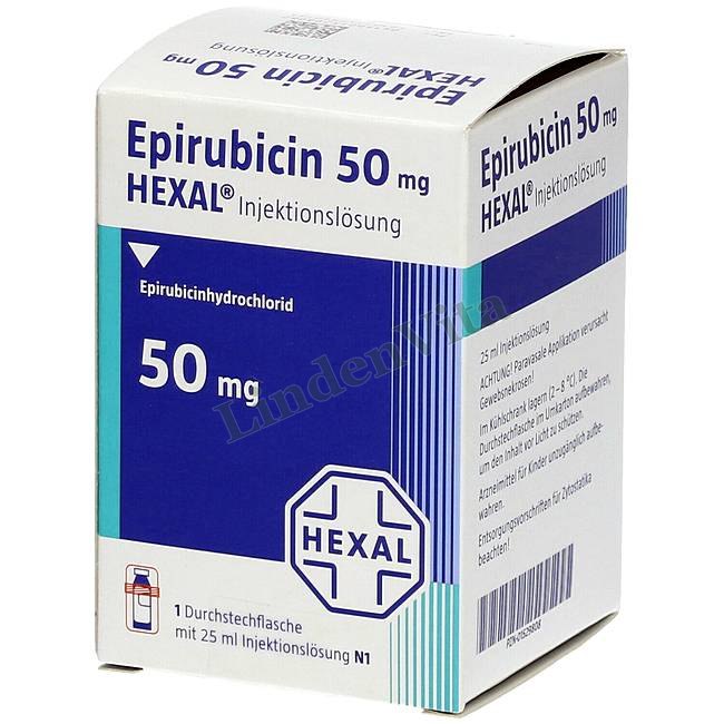 Епірубіцин / Epirubicin - Епірубіцин — упаковка препарату