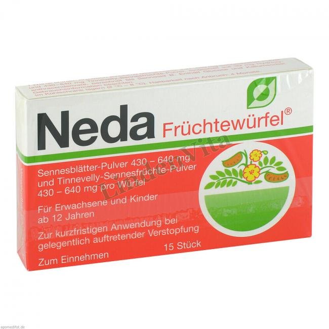 Неда / Neda - Сеннозиди — упаковка препарату