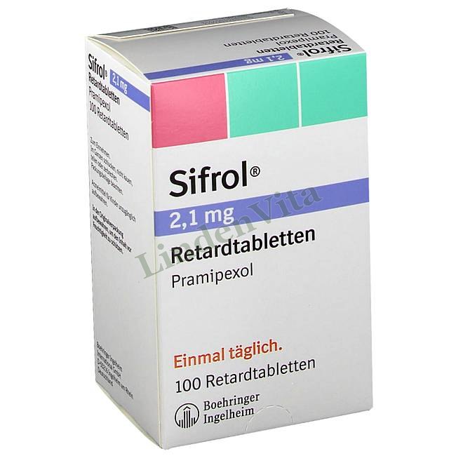 Сифрол / Sifrol - Праміпексол — упаковка препарату