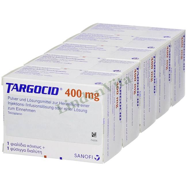 Таргоцид / Targocid - Тейкопланин — упаковка препарата