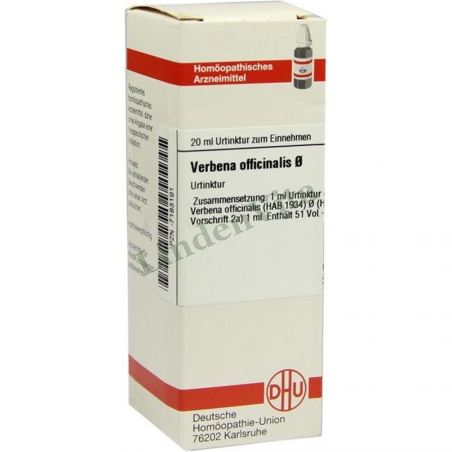 Вербена Оффициналис / Verbena Officinalis — упаковка препарата