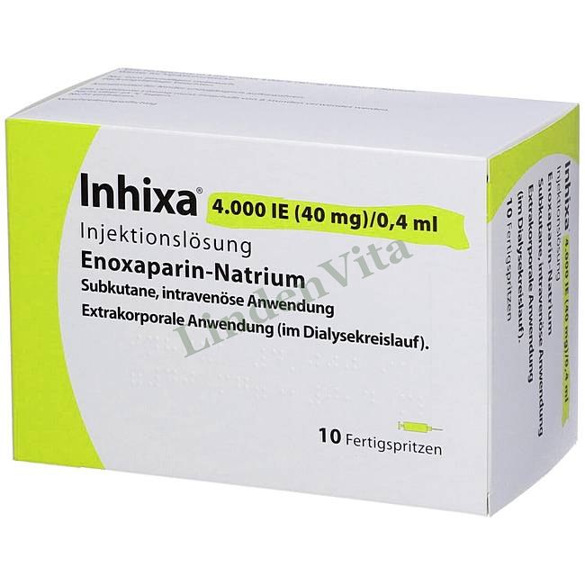 Інхікса / Inhixa - Еноксапарин — упаковка препарату