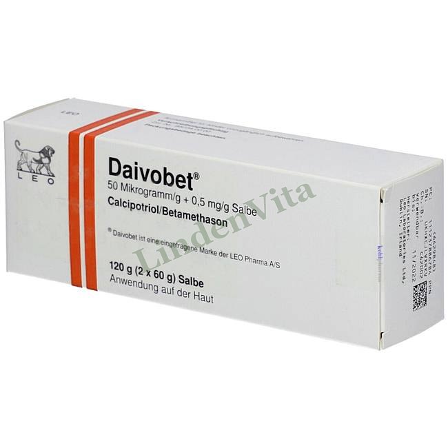 Дайвобет / Daivobet - Кальципотріол / Шкірні захворювання — упаковка препарату