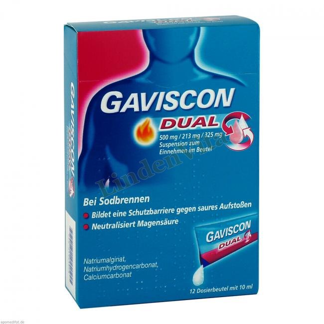 Гавискон / Gaviscon - Альгиновая кислота — упаковка препарата