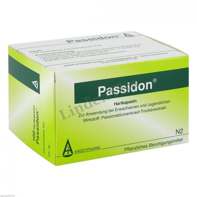 Пассидон / Passidon - Пасифлора трава — упаковка препарату