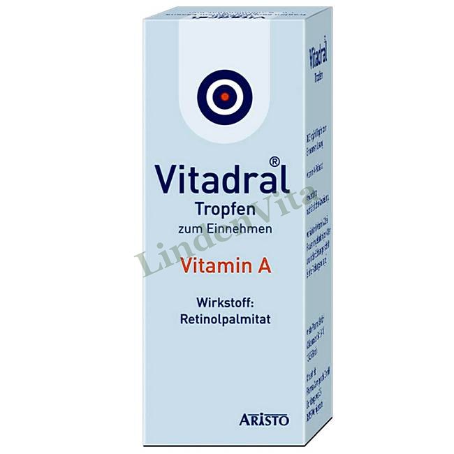 Витадрал / Vitadral - Витамин А (Ретинол) — упаковка препарата