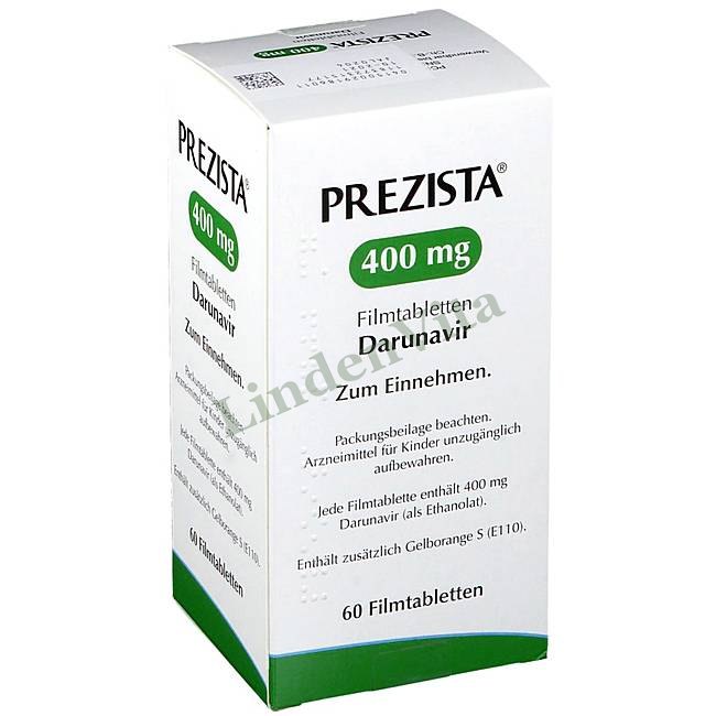 Презиста / Prezista - Дарунавир — упаковка препарата