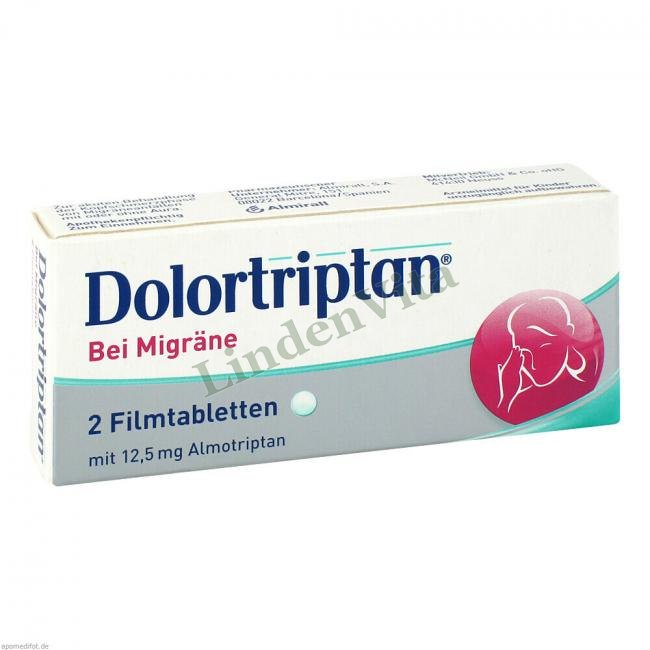 Долортриптан / Dolortriptan - Алмотриптан — упаковка препарата