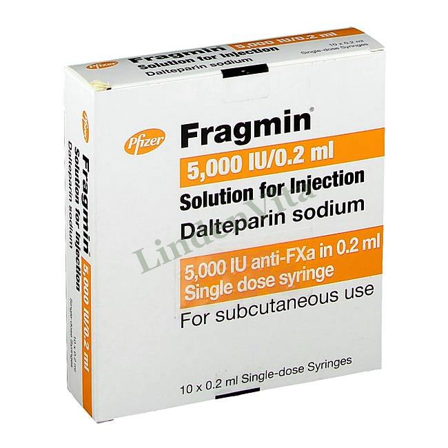 Фрагмин / Fragmin - Дальтепарин — упаковка препарата