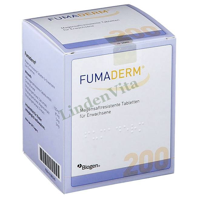 Фумадерм / Fumaderm - Производное фумаровой кислоты — упаковка препарата