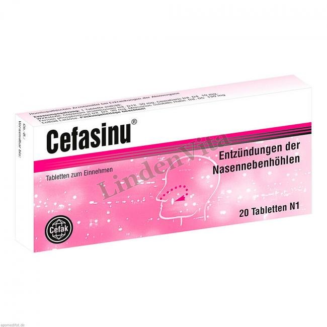 Цефасину / Cefasinu — упаковка препарата