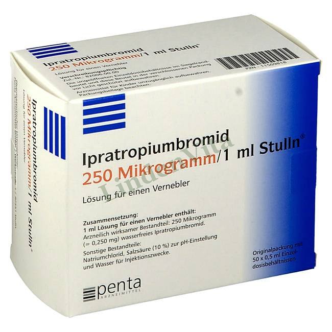 Іпратропіумбромід / Ipratropiumbromid - Іпратропію бромід — упаковка препарату