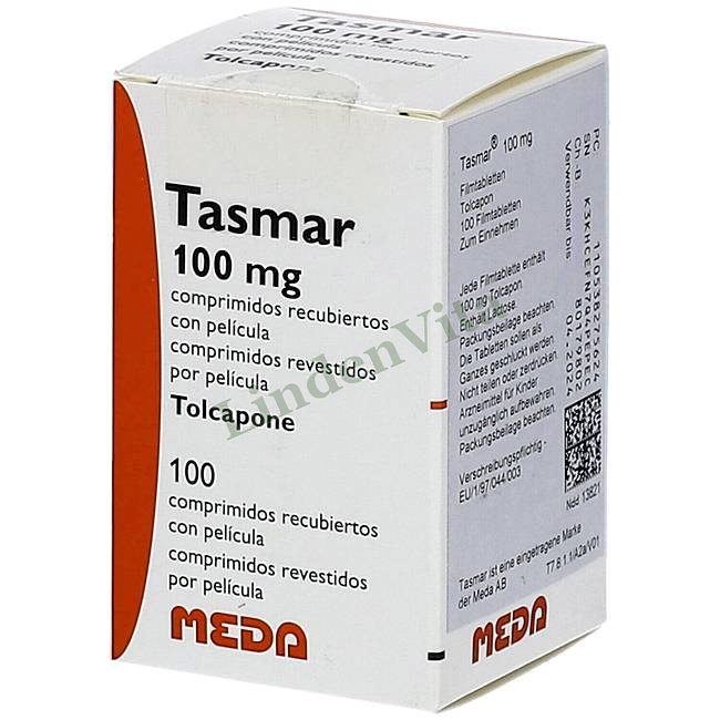 Тасмар / Tasmar - Толкапон — упаковка препарату