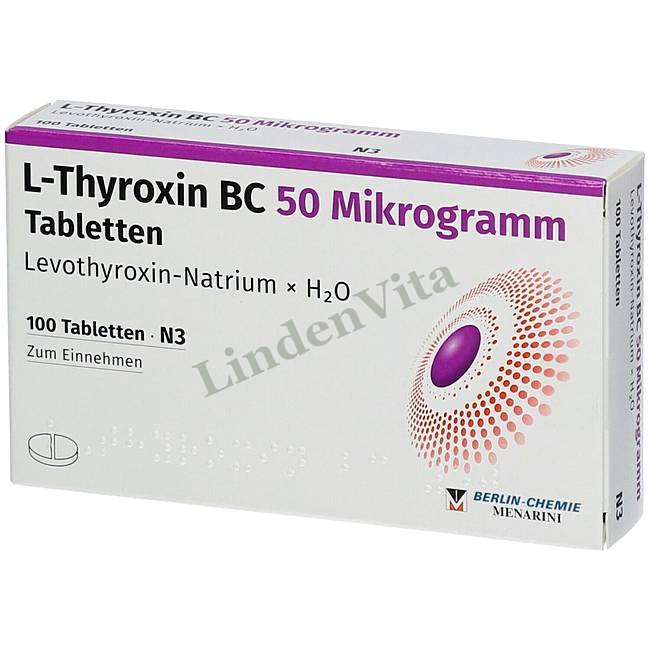 Л Тироксин / L Thyroxin - Левотироксин / Щитовидная железа — упаковка препарата