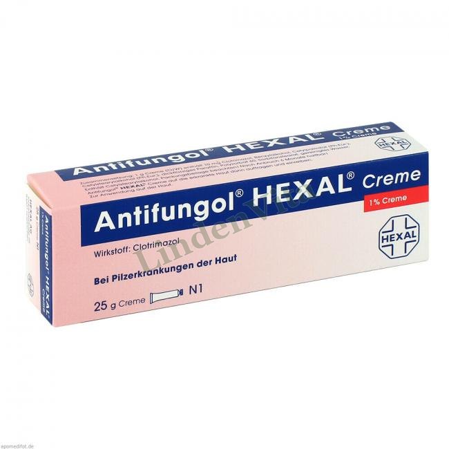 Антифунгол / Antifungol - Клотримазол / Шкірні захворювання — упаковка препарату