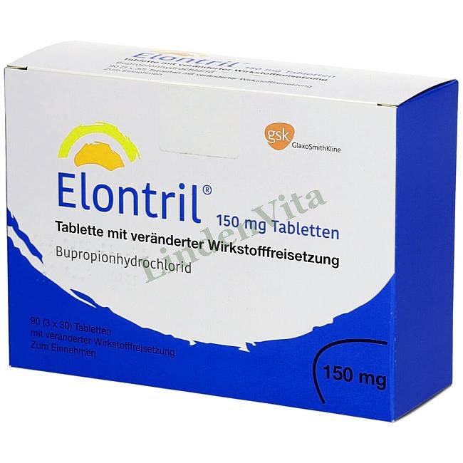 Елонтрил / Elontril - Бупропіон — упаковка препарату