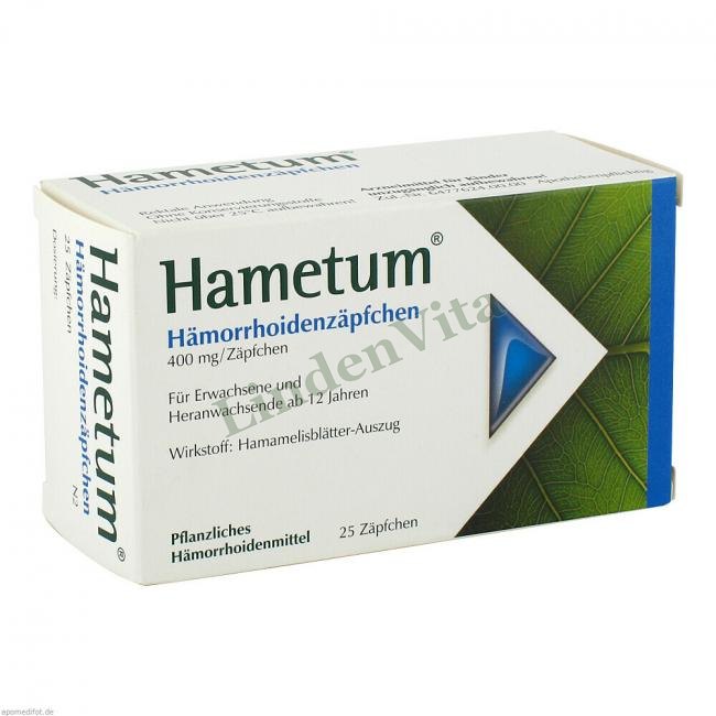 Хаметум / Hametum - Листя з корою гамамелісу / Серце і судини — упаковка препарату
