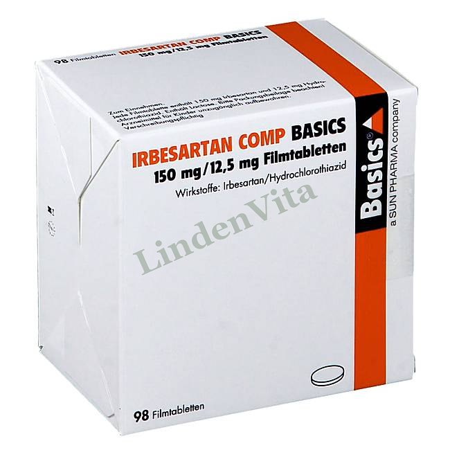 Ірбесартан Комп / Irbesartan Comp - Ірбесартан + Гідрохлоротіазид — упаковка препарату