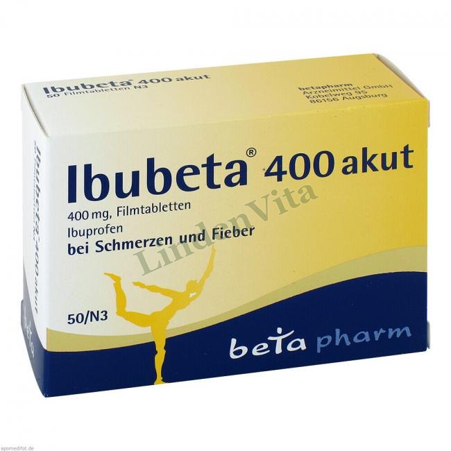 Ибубета / Ibubeta - Ибупрофен — упаковка препарата