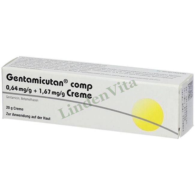 Гентамикутан / Gentamicutan - Бетаметазон + Антибиотик — упаковка препарата