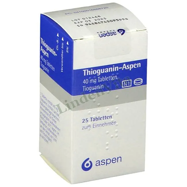 Тіогуанін / Thioguanin - Тіогуанін — упаковка препарату