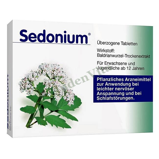 Седоніум / Sedonium - Корінь валеріани — упаковка препарату